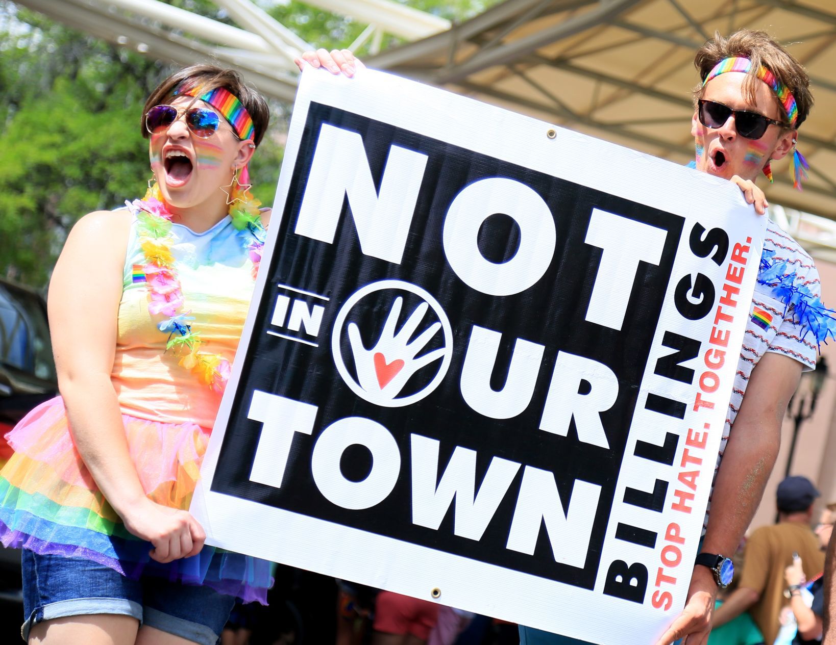 "Not in our town"